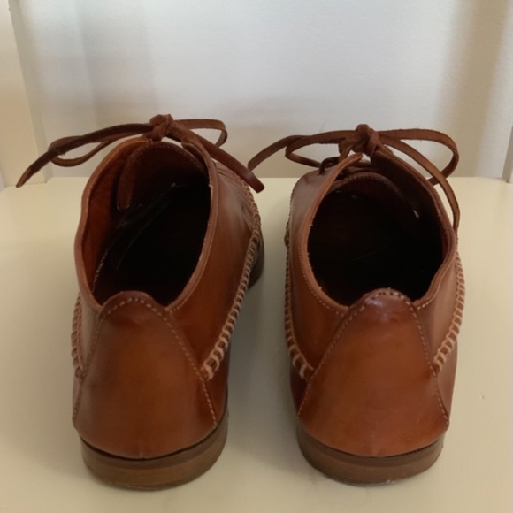 Huarache woven leather boots Joan & David handmade in Italy - Picture 6 of 7